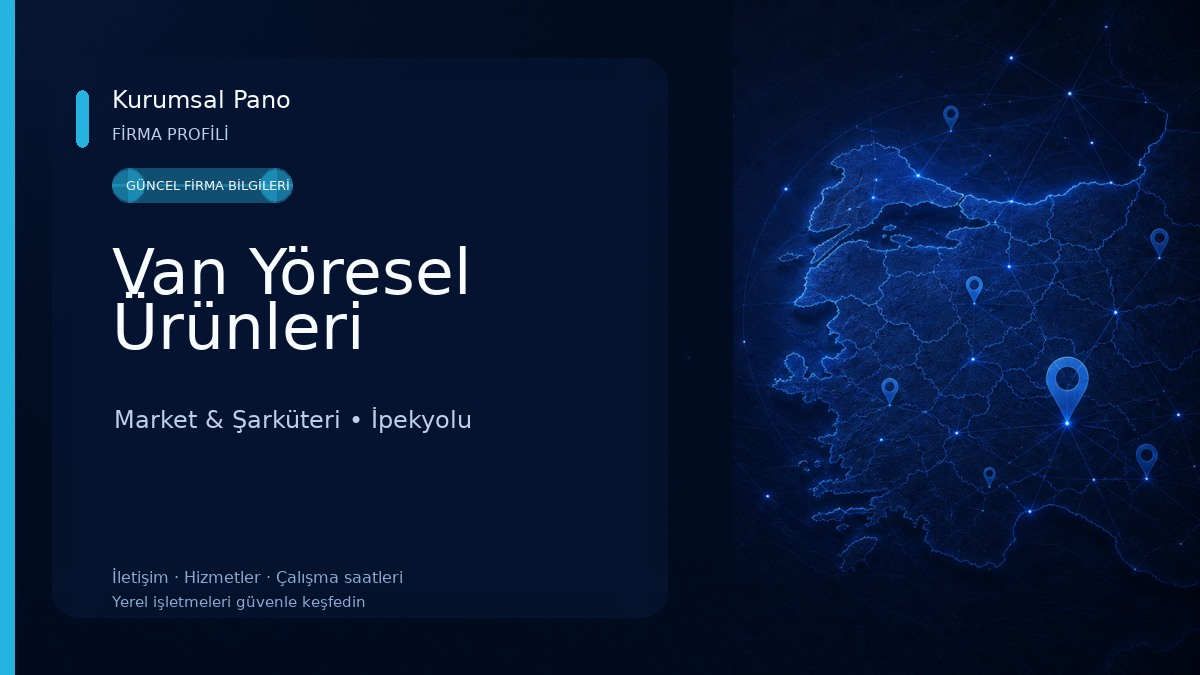 Van Yöresel Ürünleri