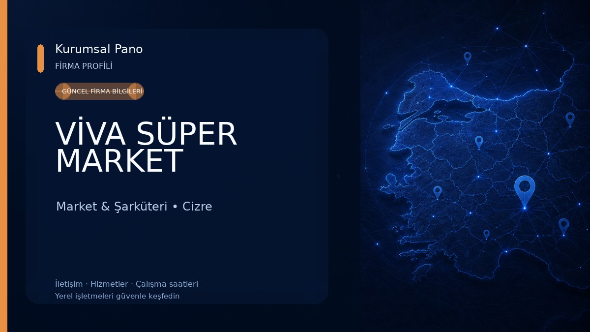 VİVA SÜPER MARKET Market & Şarküteri