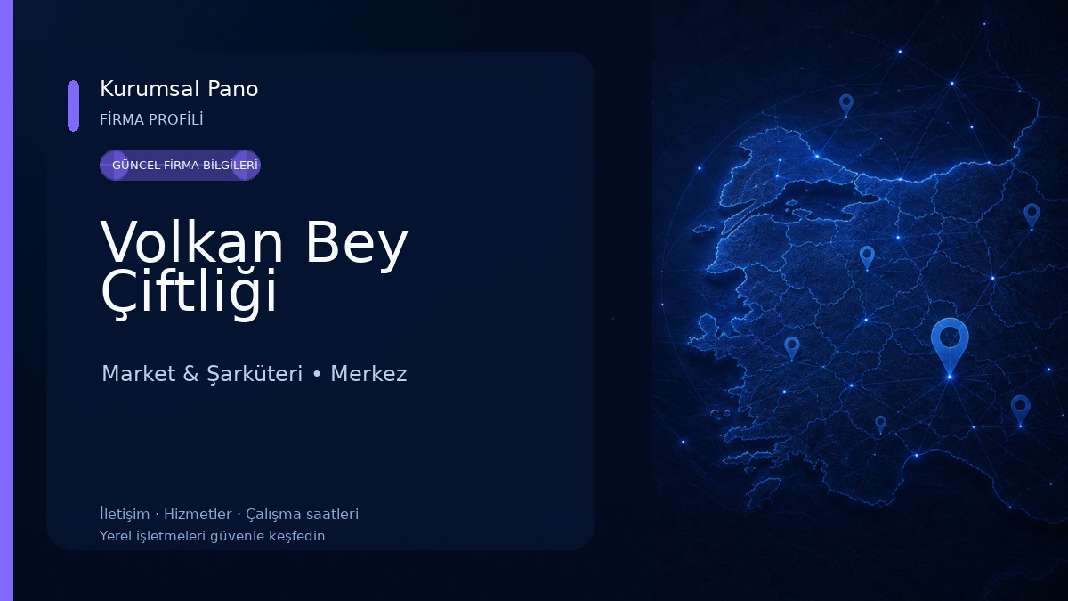 Volkan Bey Çiftliği