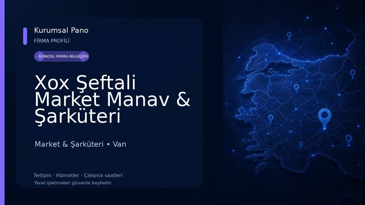 Xox Şeftali Market Manav & Şarküteri