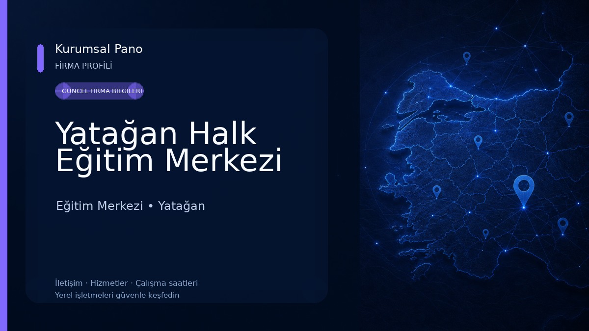 Yatağan Halk Eğitim Merkezi 
