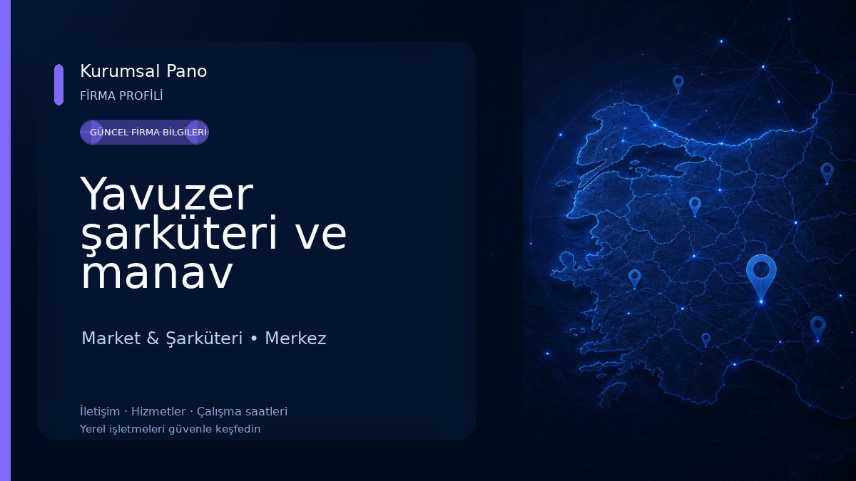 Yavuzer şarküteri ve manav
