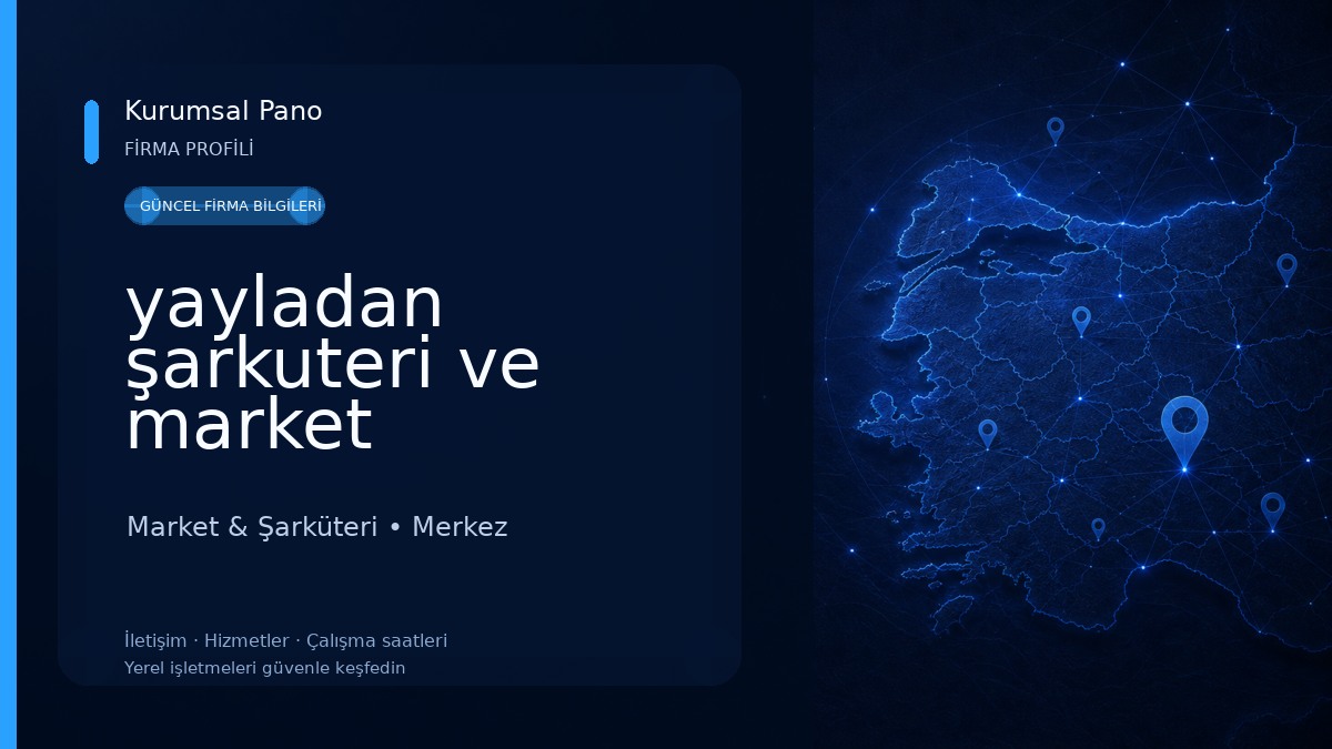 yayladan şarkuteri ve market 