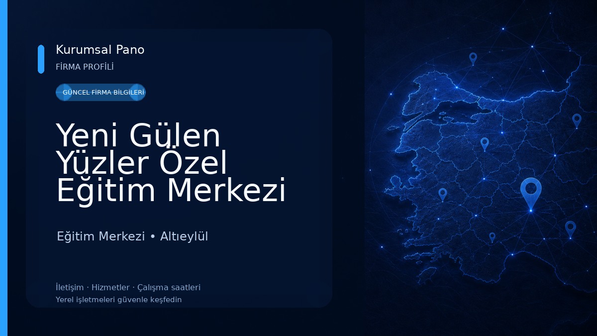 Yeni Gülen Yüzler Özel Eğitim Merkezi Eğitim Merkezi
