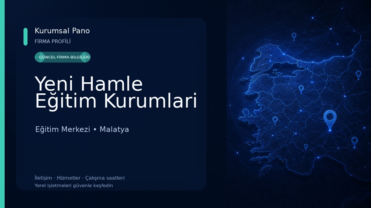 Yeni Hamle Eğitim Kurumlari Eğitim Merkezi