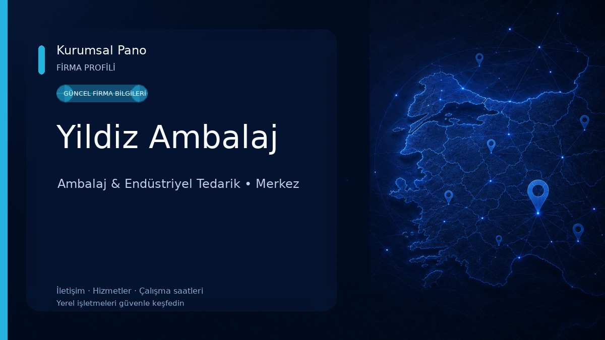 Yildiz Ambalaj Ambalaj & Endüstriyel Tedarik