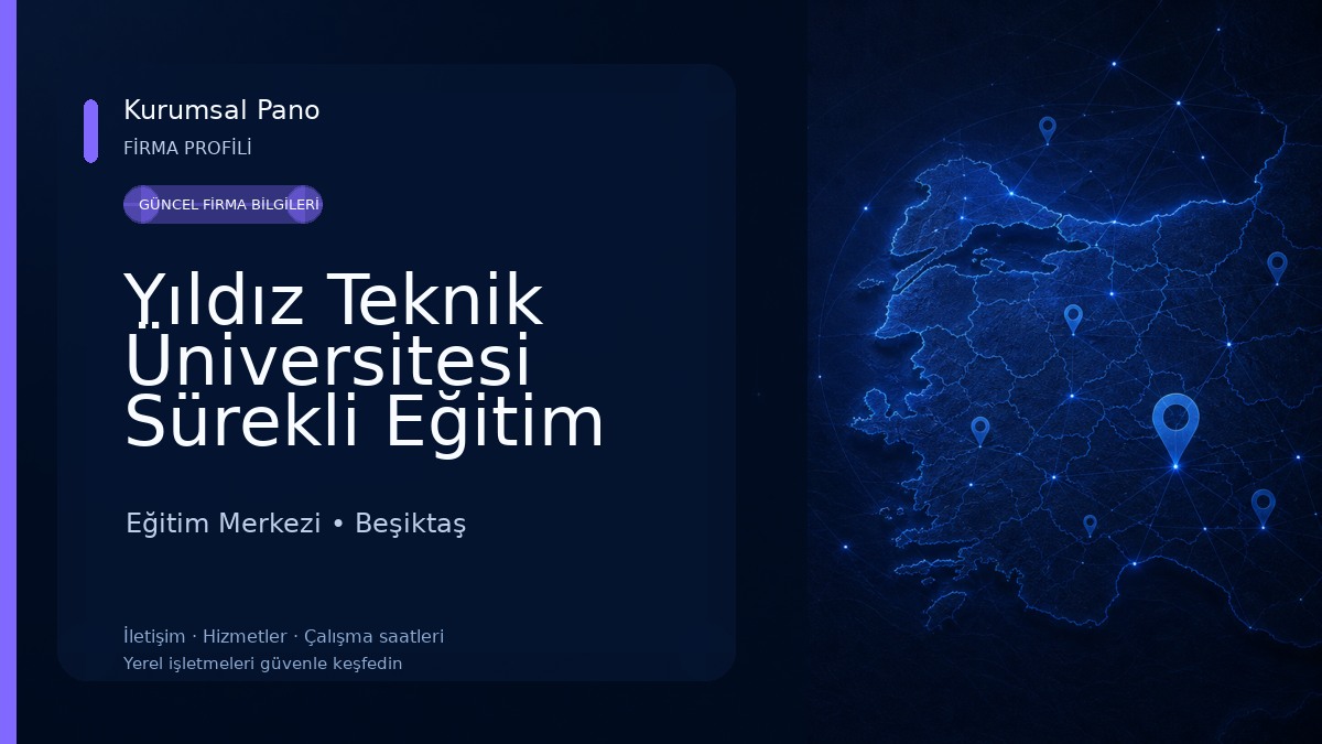 Yıldız Teknik Üniversitesi Sürekli Eğitim Merkezi
