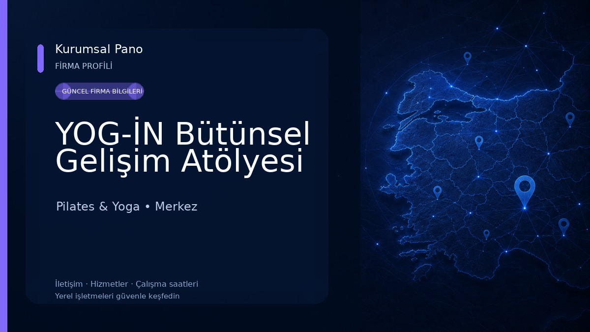 YOG-İN Bütünsel Gelişim Atölyesi