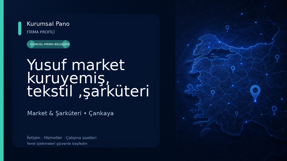 Yusuf market kuruyemiş, tekstil ,şarküteri Market & Şarküteri