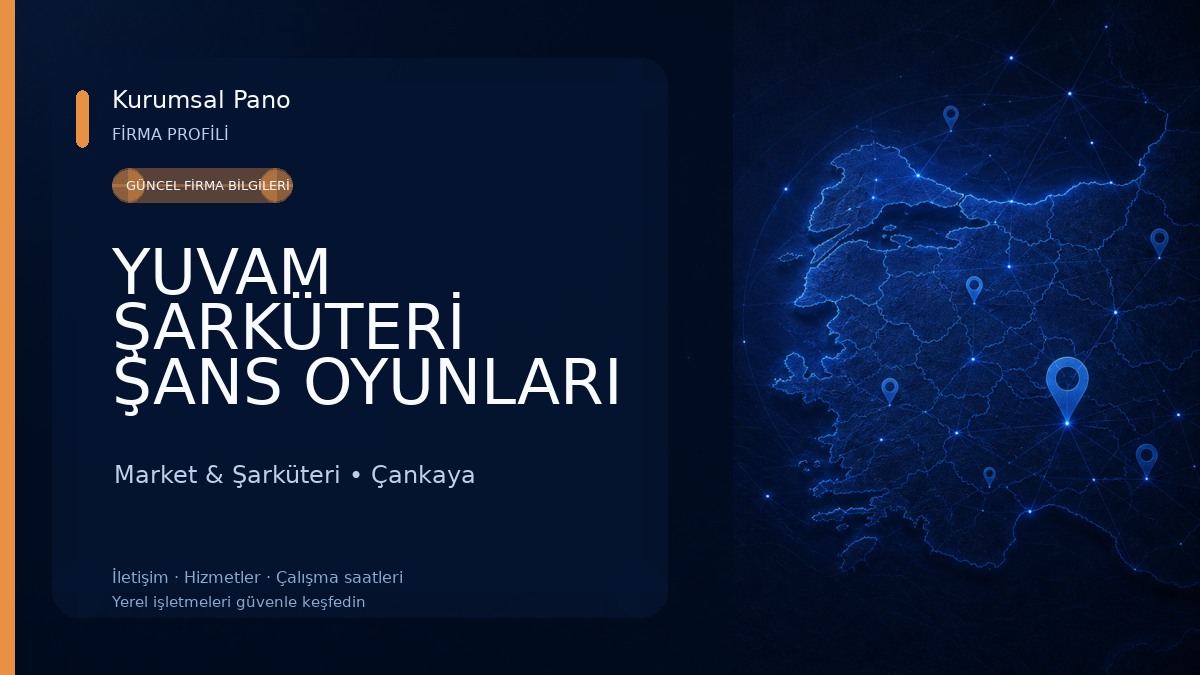 YUVAM ŞARKÜTERİ ŞANS OYUNLARI Market & Şarküteri