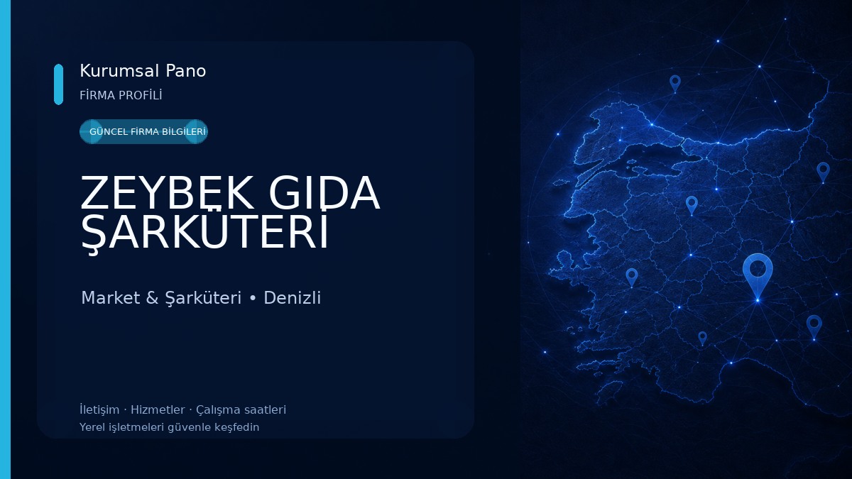 ZEYBEK GIDA ŞARKÜTERİ