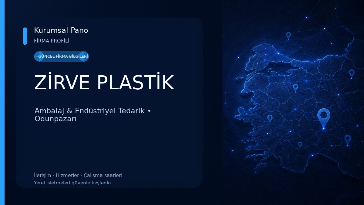 ZİRVE PLASTİK Ambalaj & Endüstriyel Tedarik