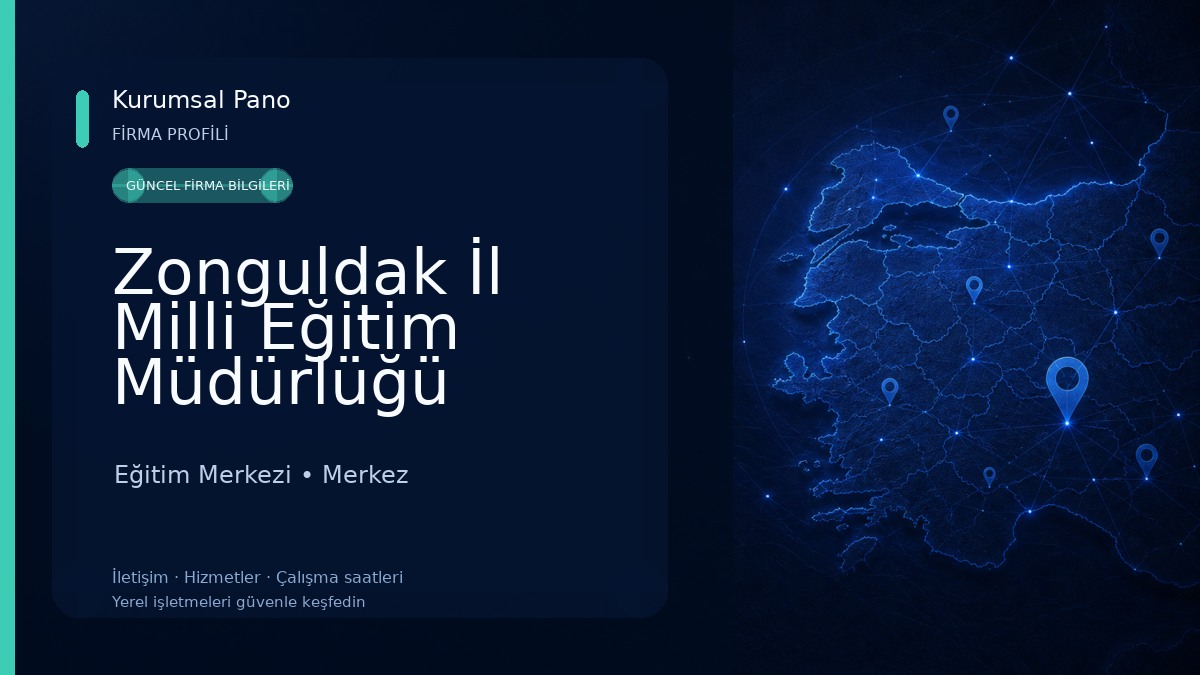 Zonguldak İl Milli Eğitim Müdürlüğü