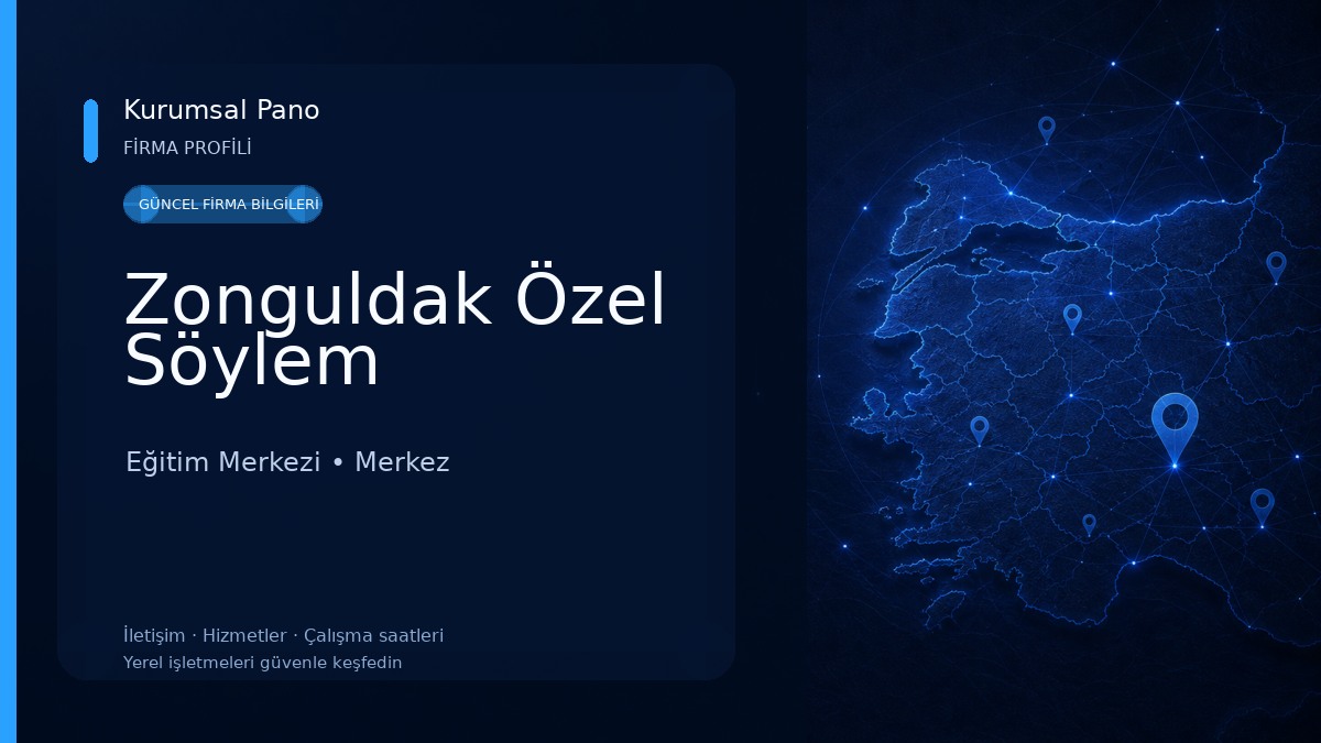 Zonguldak Özel Söylem Eğitim Merkezi