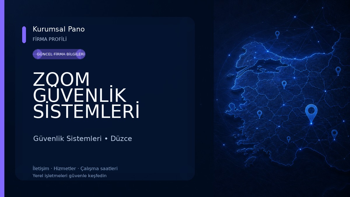 ZOOM GÜVENLİK SİSTEMLERİ 